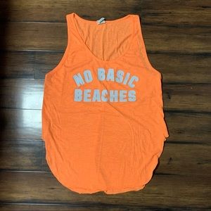 Victoria’s Secret PINK Orange Muscle Tank